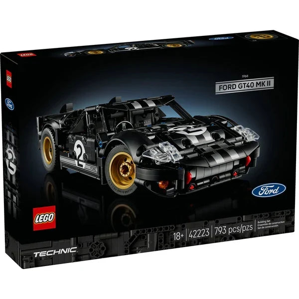 Lego 42223 1966 Ford GT40 MKII Race Car