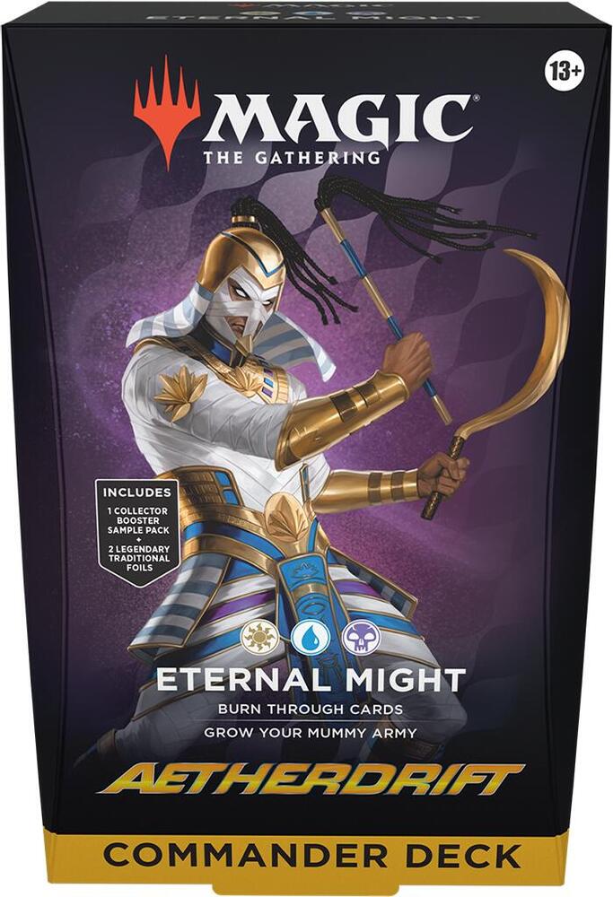Aetherdrift Individual Commander Decks