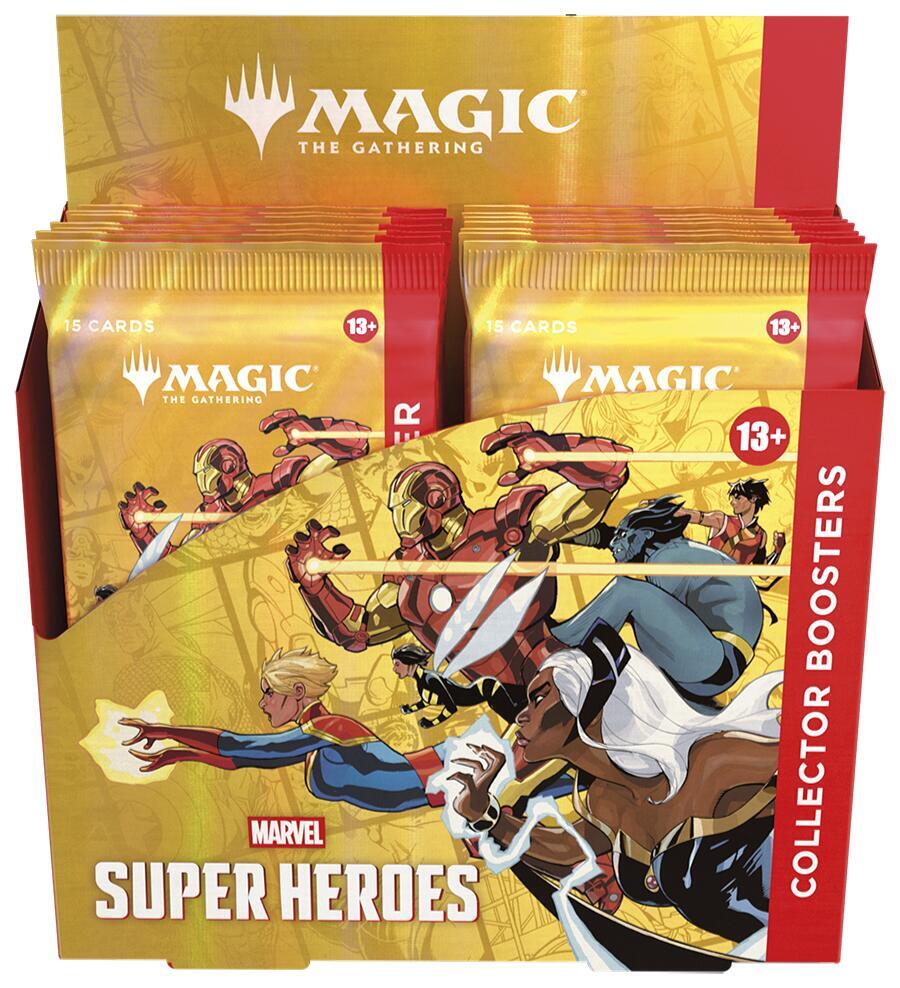 Marvel Super Heroes - Collector Booster Display (Magic: The Gathering)