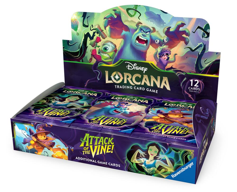 Disney Lorcana: Attack of the Vine! Booster Box (Lorcana)
