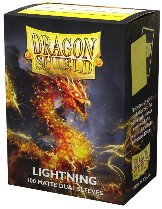Lightning - Dual Matte Card Sleeves (Dragon Shield)