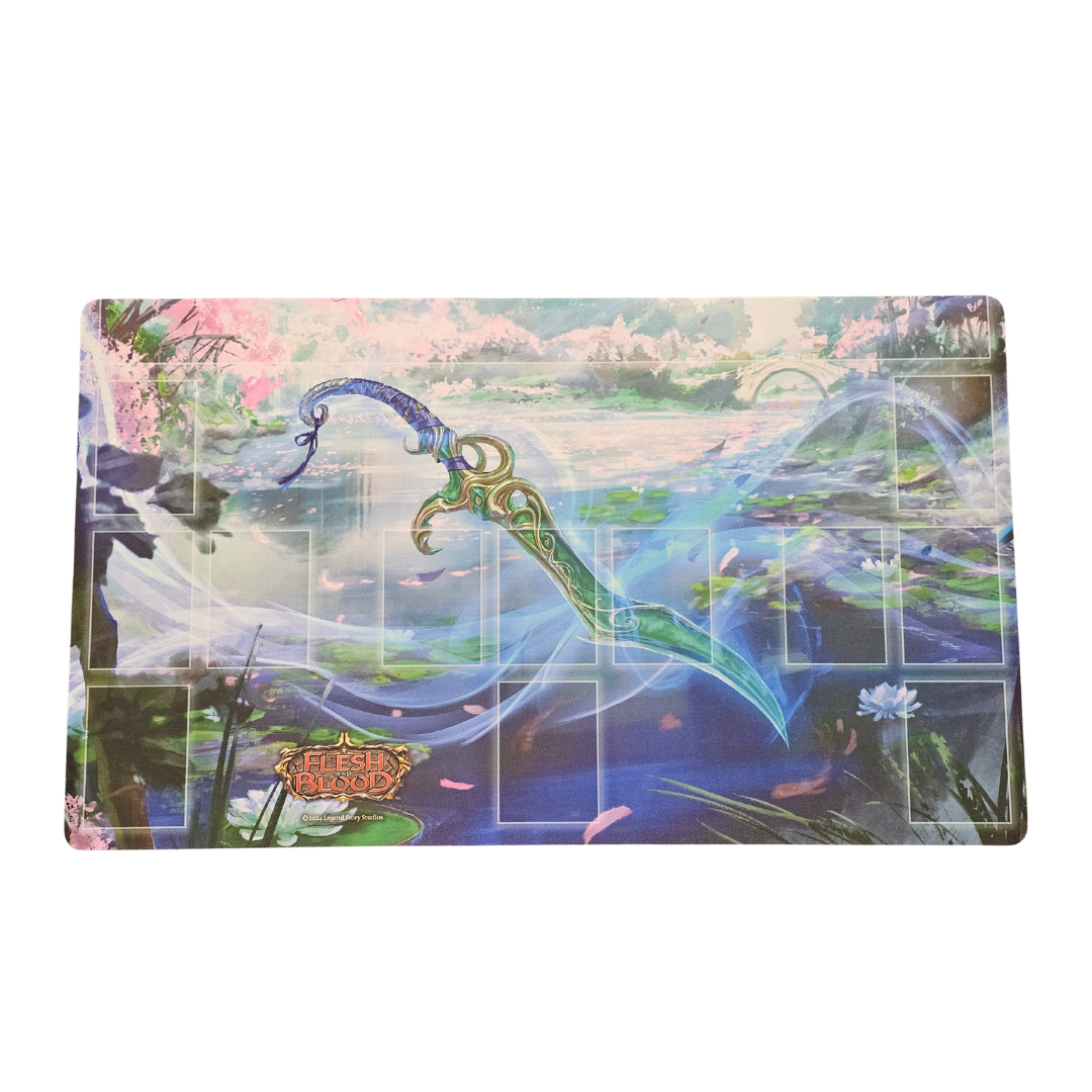 Beckoning Mistblade Playmat (Flesh and Blood)
