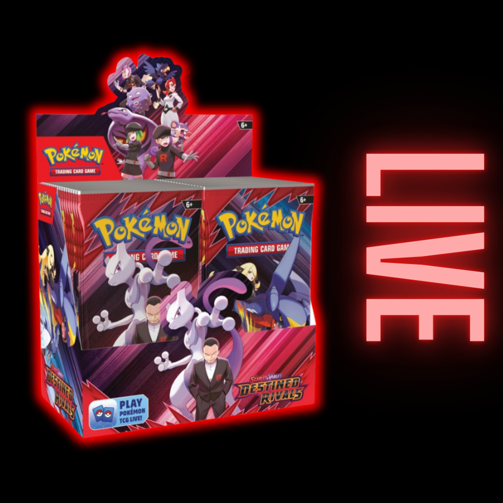 Destined Rivals Booster Box Pokemon SV10 (LIVE)