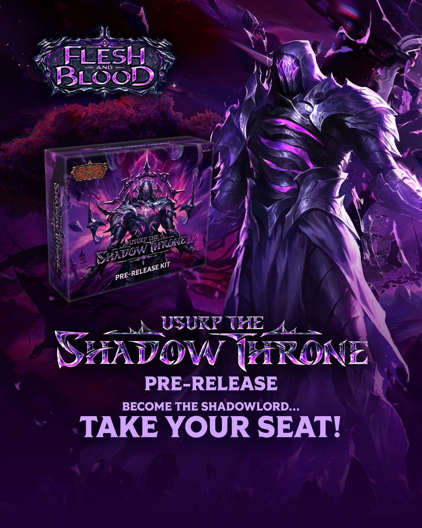 Usurp the Shadow Throne Prerelease September 19th 5:00 PM