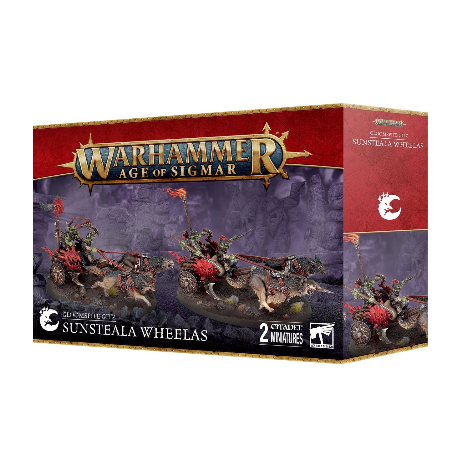 Gloomspite Gitz Sunsteala Wheelas (Warhammer: Age of Sigmar)
