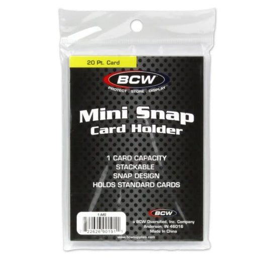 Mini Snap Card Holder (BCW)