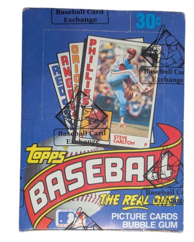 1984 Topps Baseball Wax Box (BBCE Authenticated)
