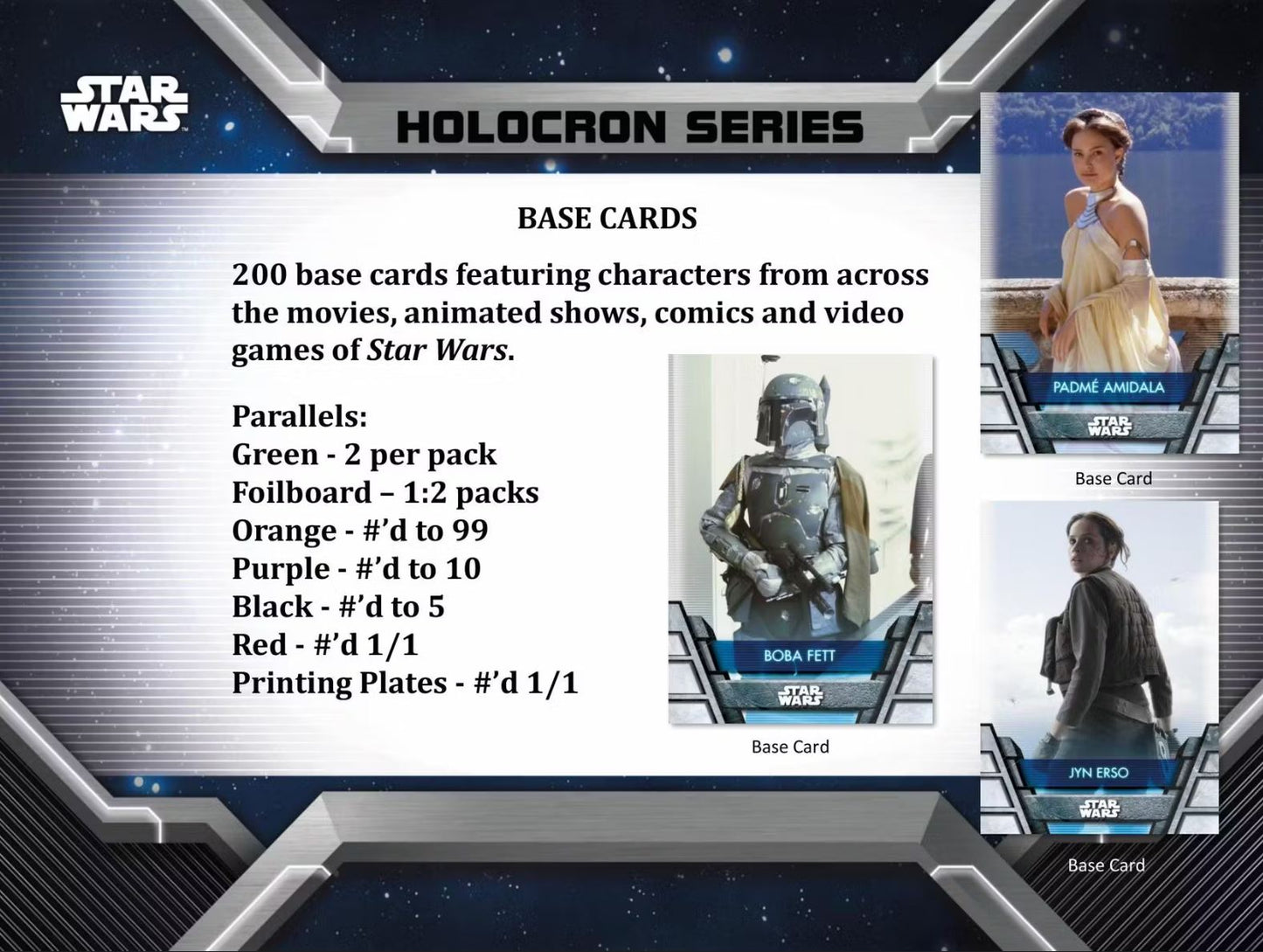 2020 Topps Star Wars Holocron Series Hobby Box