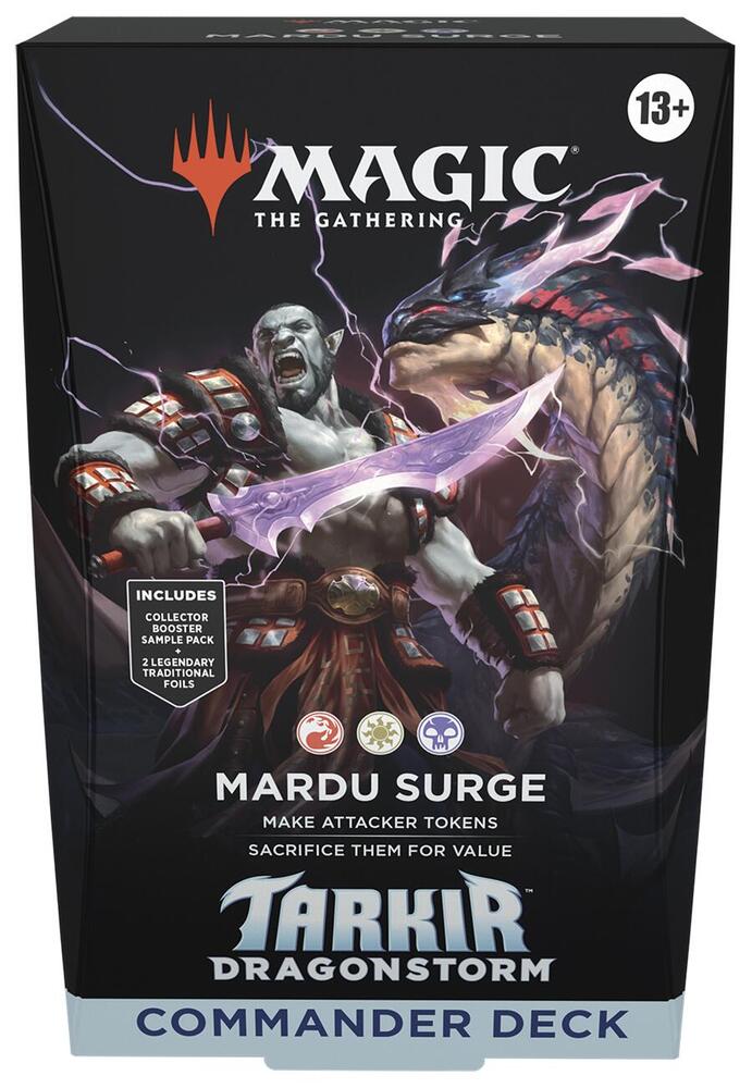 Tarkir Dragonstorm Individual Commander Decks