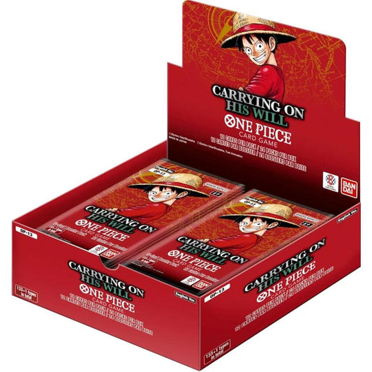 Carrying On His Will Booster Box (OP-13) (One Piece TCG)