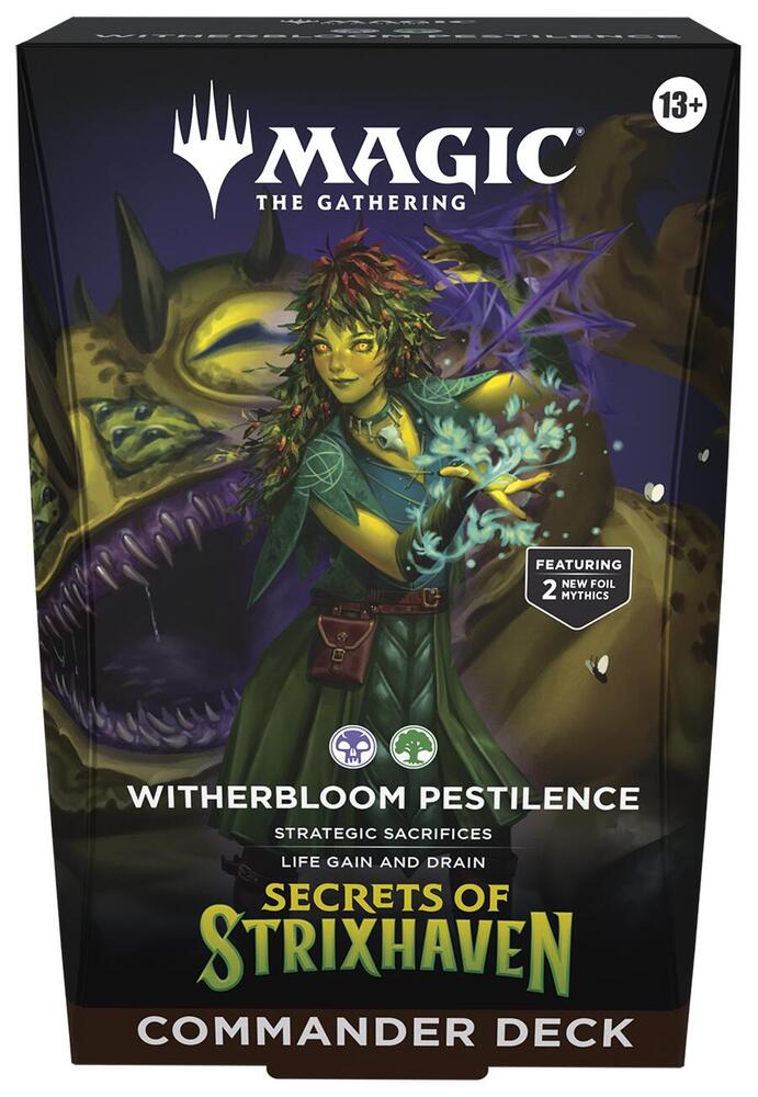 Secrets of Strixhaven Individual Commander Decks (Magic: The Gathering)