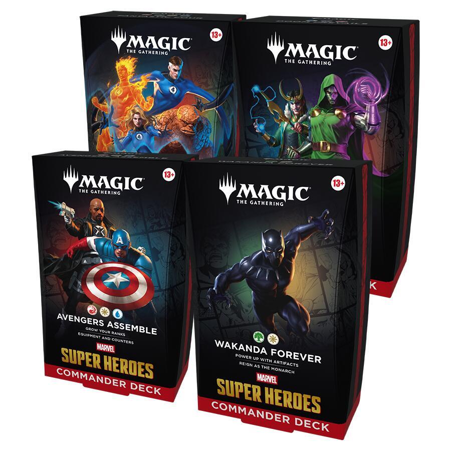 Marvel Super Heroes Commander Deck Case (Magic: The Gathering)