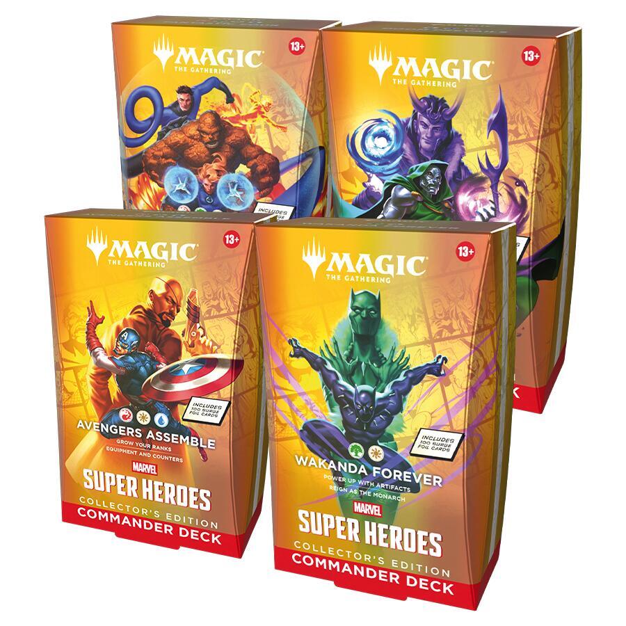 Marvel Super Heroes Commander Deck Case (Collector's Edition) (Magic: The Gathering)