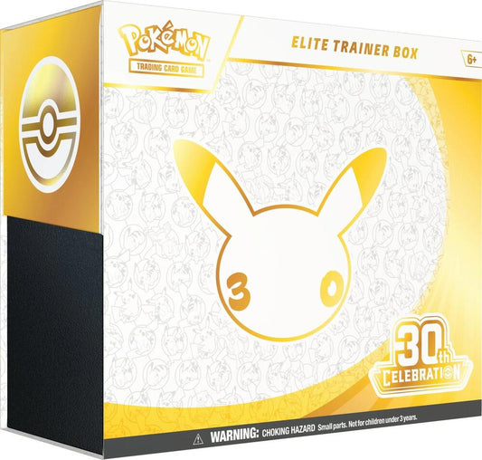 30th Celebration Elite Trainer Box (Pokemon) Release date: 9/16/2026