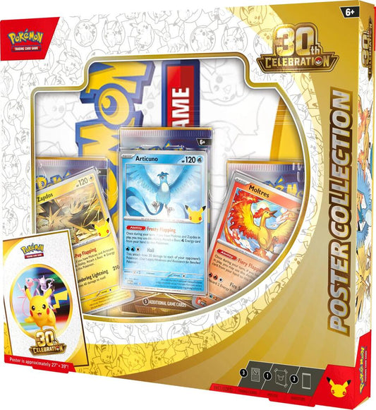 30th Celebration Poster Collection (Pokemon) Release Date: 9/16/2026