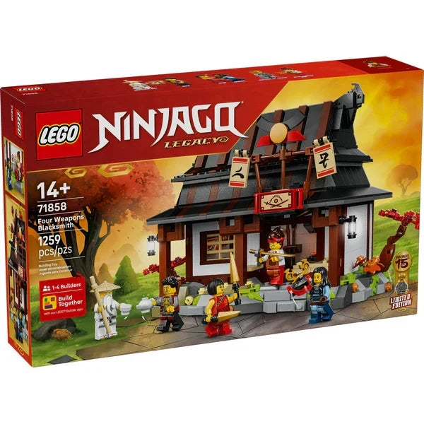 Lego Ninjago 71858 Four Weapons Blacksmith 15th Anniversary