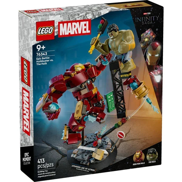 Lego Marvel 76343 Epic Battle: Hulkbuster vs. The Hulk