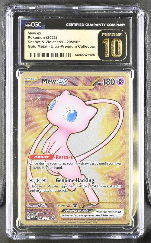 Mew ex Gold Metal - Ultra-Premium Collection 205/165 English