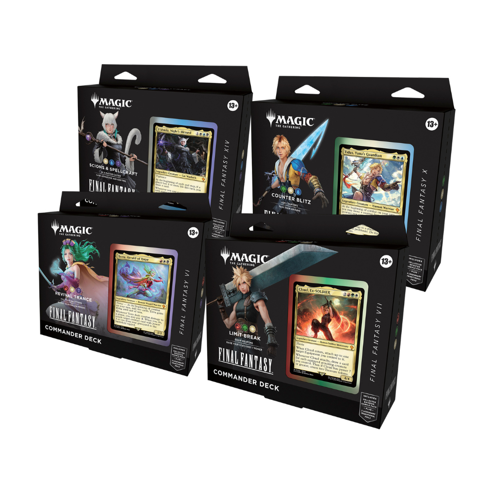 Magic: The Gathering - Final Fantasy Commander Deck (4ct)