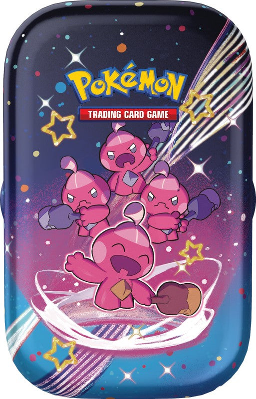 Pokemon Scarlet and Violet 4.5 Paldean Fates Mini Tin Display (LIVE)