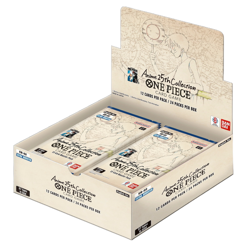 One Piece Card Game: [EB02] Anime 25th Collection Extra Booster Display Box
