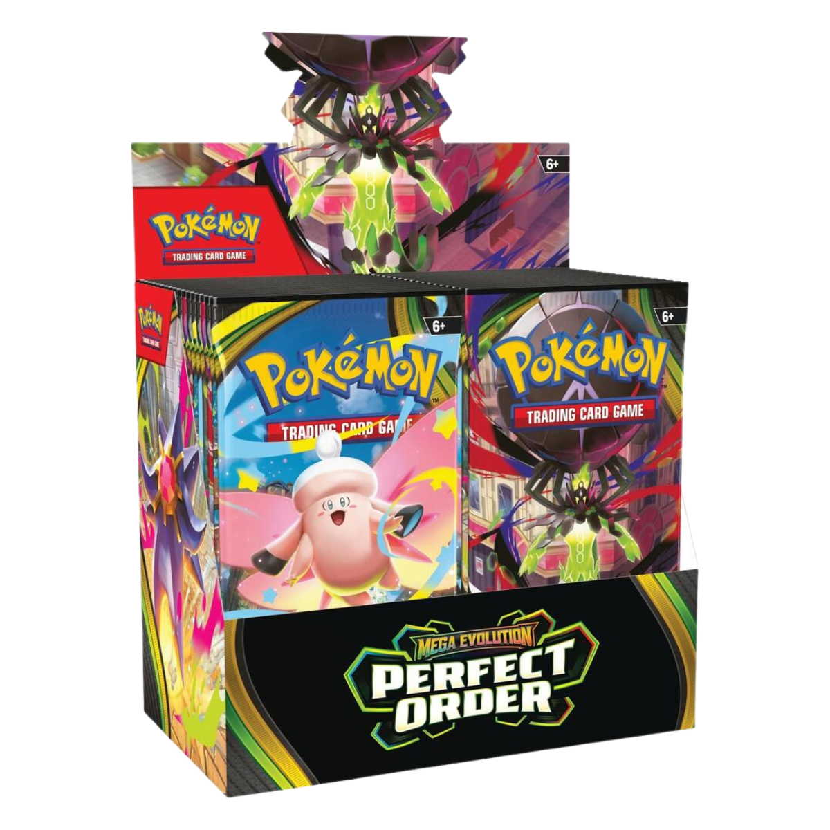 Perfect Order English Booster Box Pokemon Mega Evolution Sealed