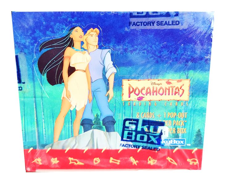 1995 Disney Pocahontas Factory Sealed Trading Card Box