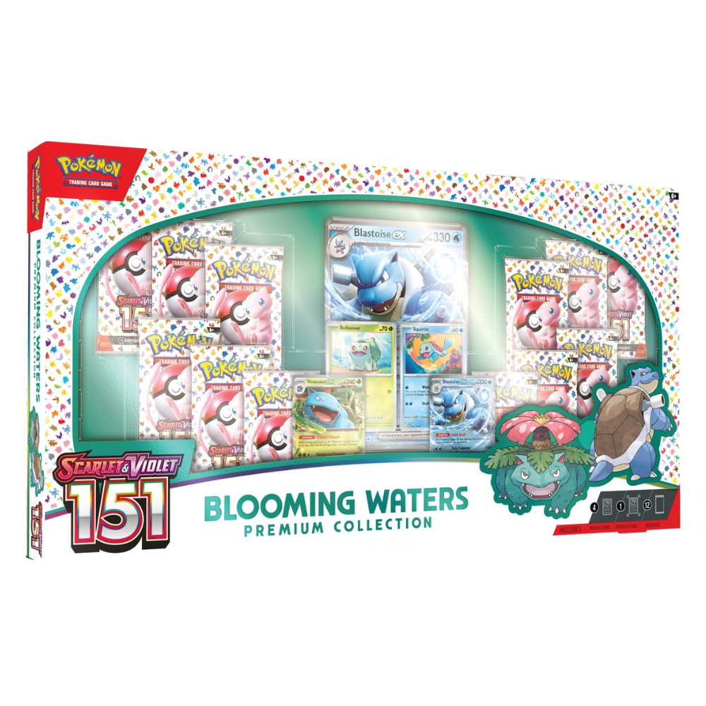 Pokémon TCG: 151: Blooming Waters Premium Collection (LIVE)