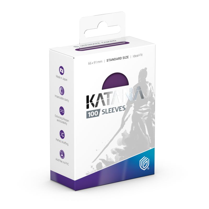 Katana Sleeves- Iris Bloom (Card sleeves)