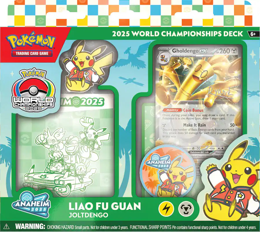 Trading Card Game: 2025 Pokémon World Championships Deck (Pokemon)