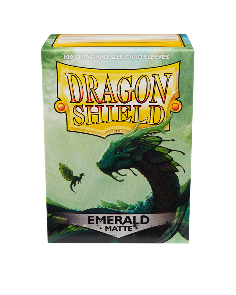 Emerald - Matte Card Sleeves (Dragon Shield)