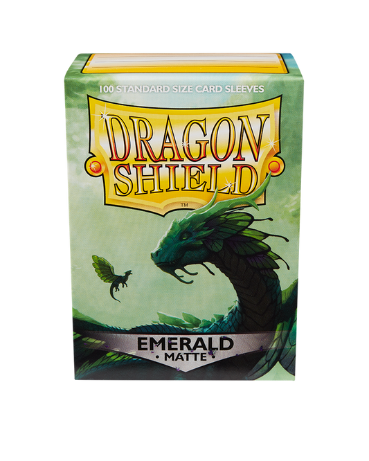 Emerald - Matte Card Sleeves (Dragon Shield)