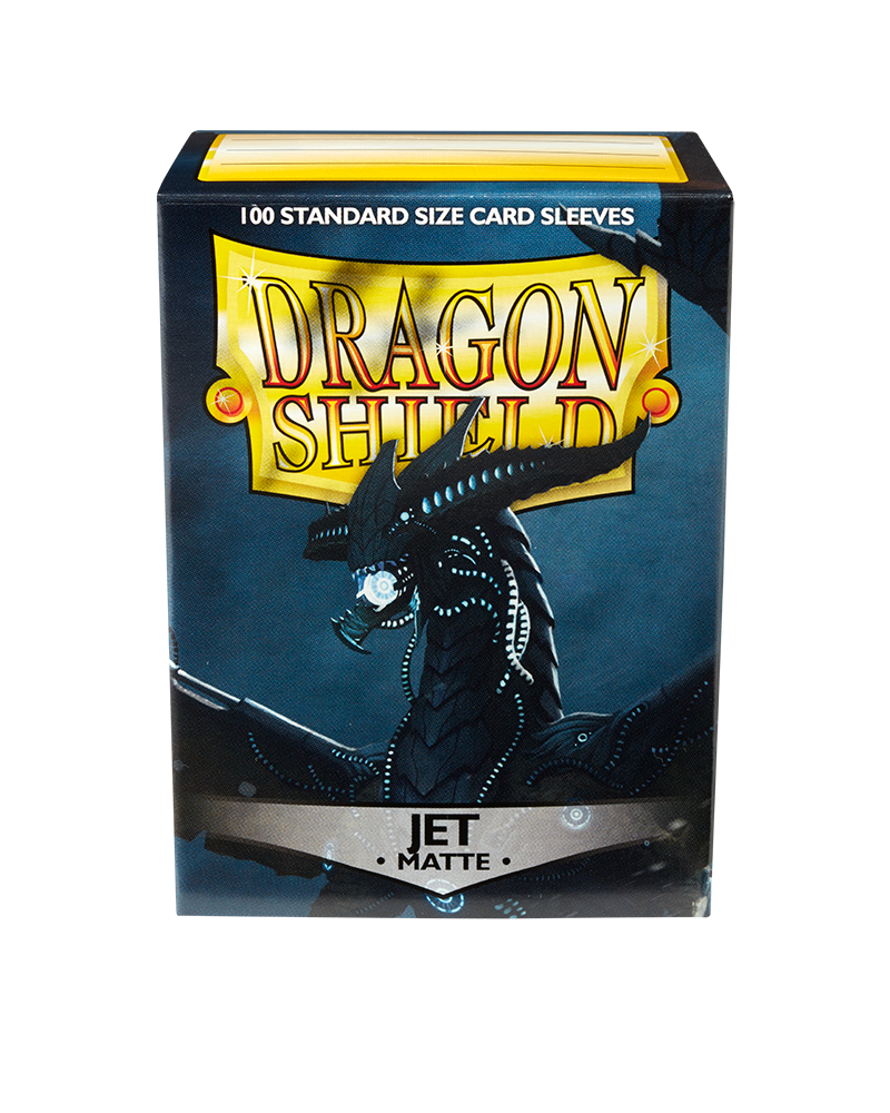 Jet - Matte Card Sleeves (Dragon Shield)