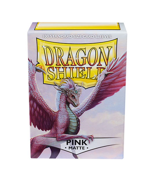 Pink - Matte Card Sleeves (Dragon Shield)
