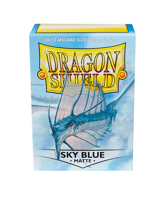 Sky Blue - Matte Card Sleeves (Dragon Shield)