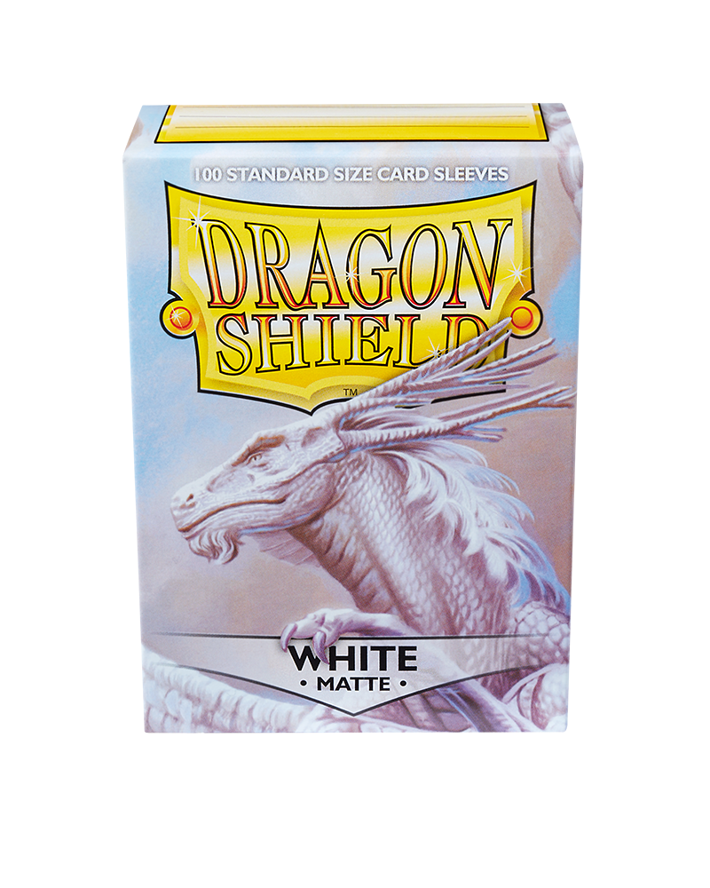 White - Matte Card Sleeves (Dragon Shield)