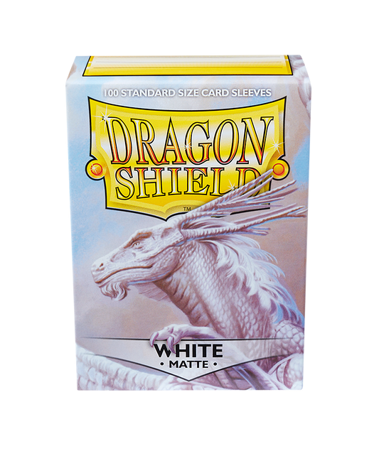 White - Matte Card Sleeves (Dragon Shield)