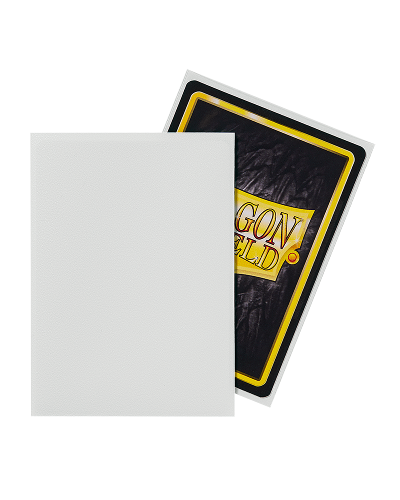 White - Matte Card Sleeves (Dragon Shield)
