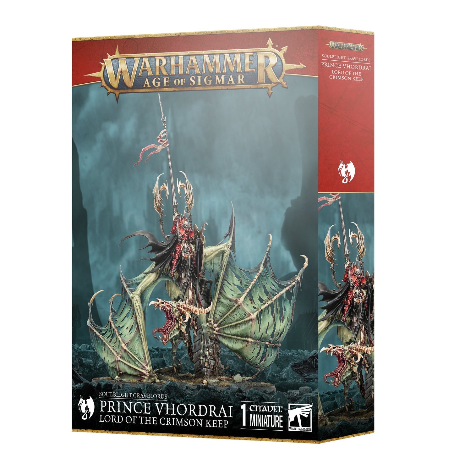 Soulblight Gravelords:Prince Vhordrai Lord of the Crimson Keep