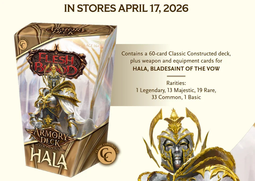 Armory Deck Origins: Hala - Armory Deck Origins: Hala (AHA)