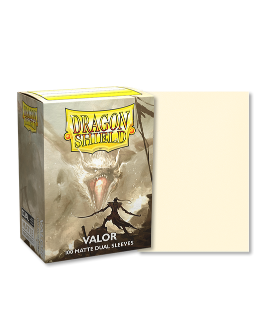 Valor - Dual Matte Card Sleeves (Dragon Shield)